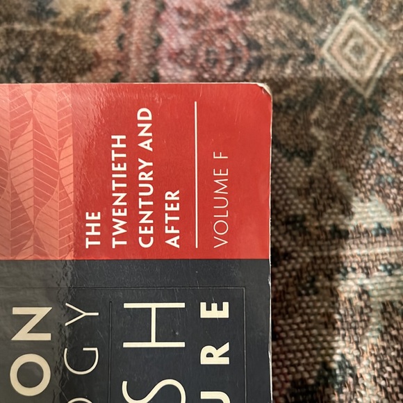 9th Ed. Norton Anthology English Literature Volume F The 20th Century and After - Picture 4 of 7